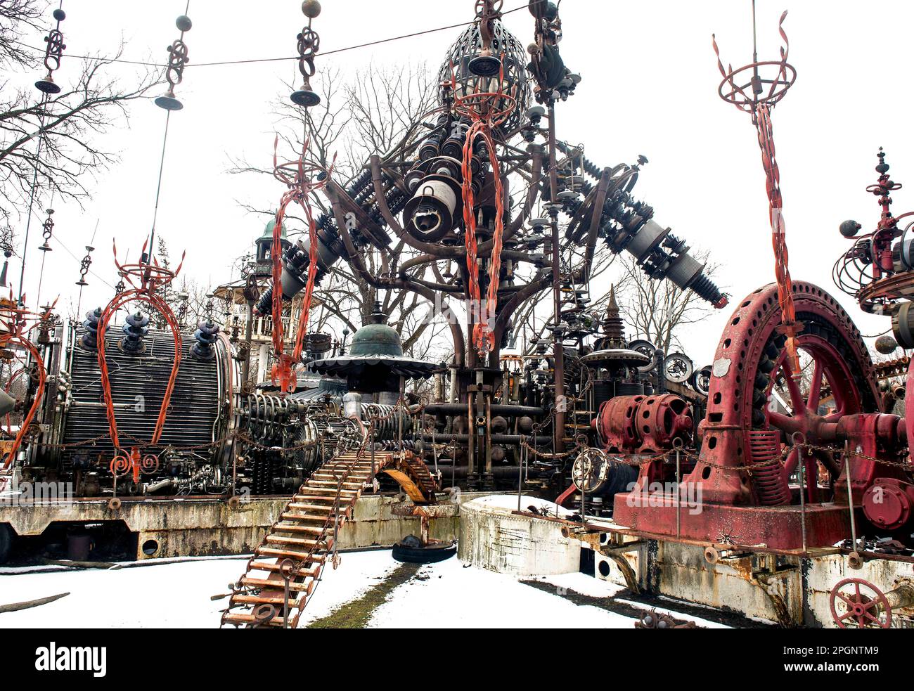 Sumpter, Wisconsin, USA. 23rd Mar, 2023. Constructed in the 1980's by