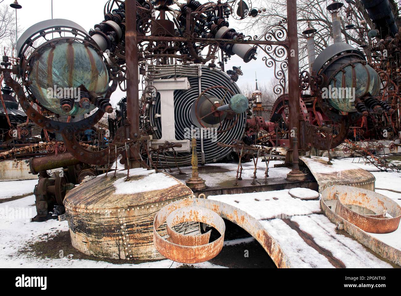 Sumpter, Wisconsin, USA. 23rd Mar, 2023. Constructed in the 1980's by