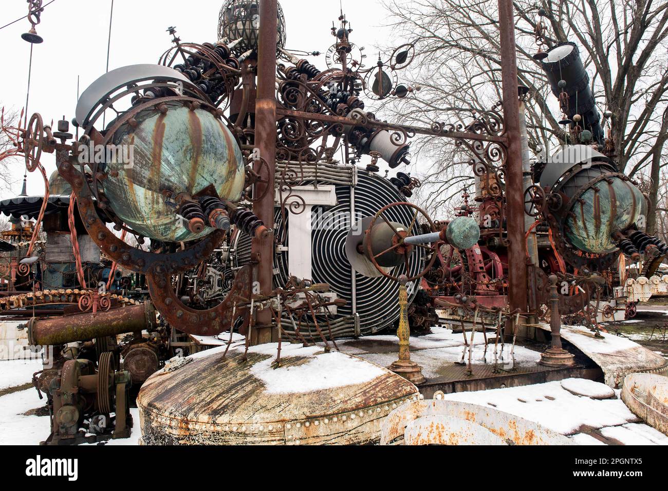 Sumpter, Wisconsin, USA. 23rd Mar, 2023. Constructed in the 1980's by