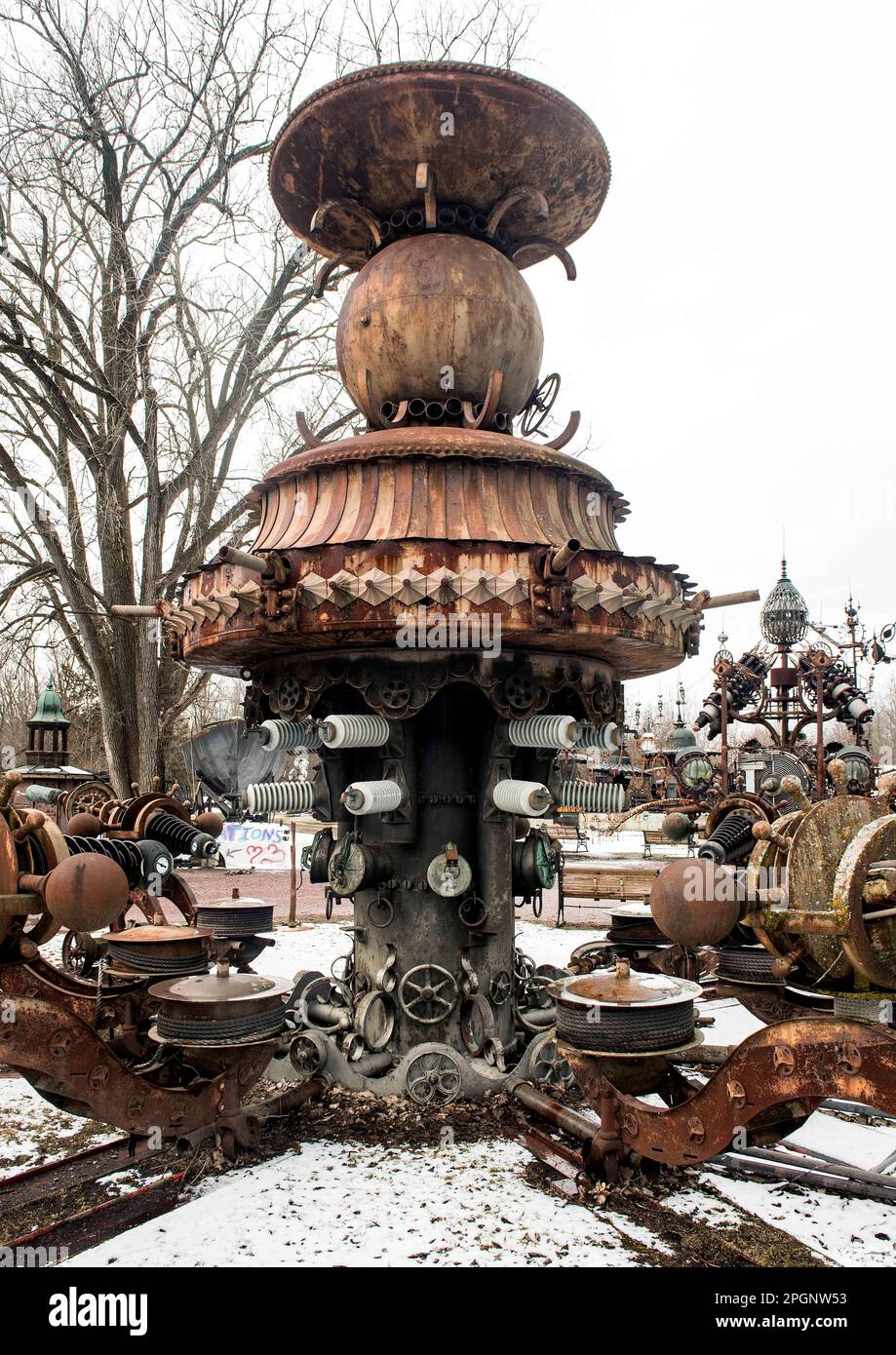 Sumpter, Wisconsin, USA. 23rd Mar, 2023. Constructed in the 1980's by