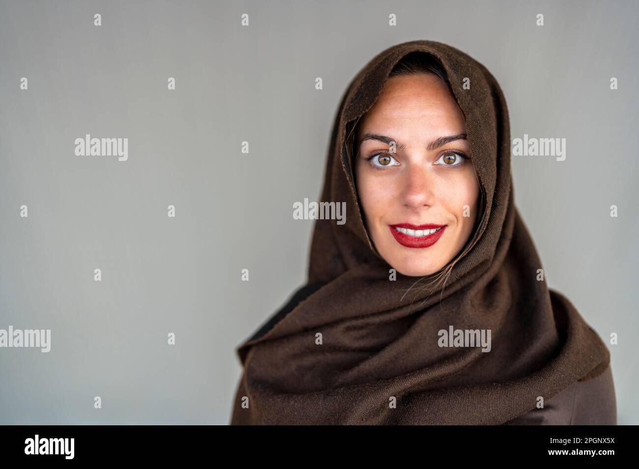 Happy muslim woman wearing hijab hi-res stock photography and images ...