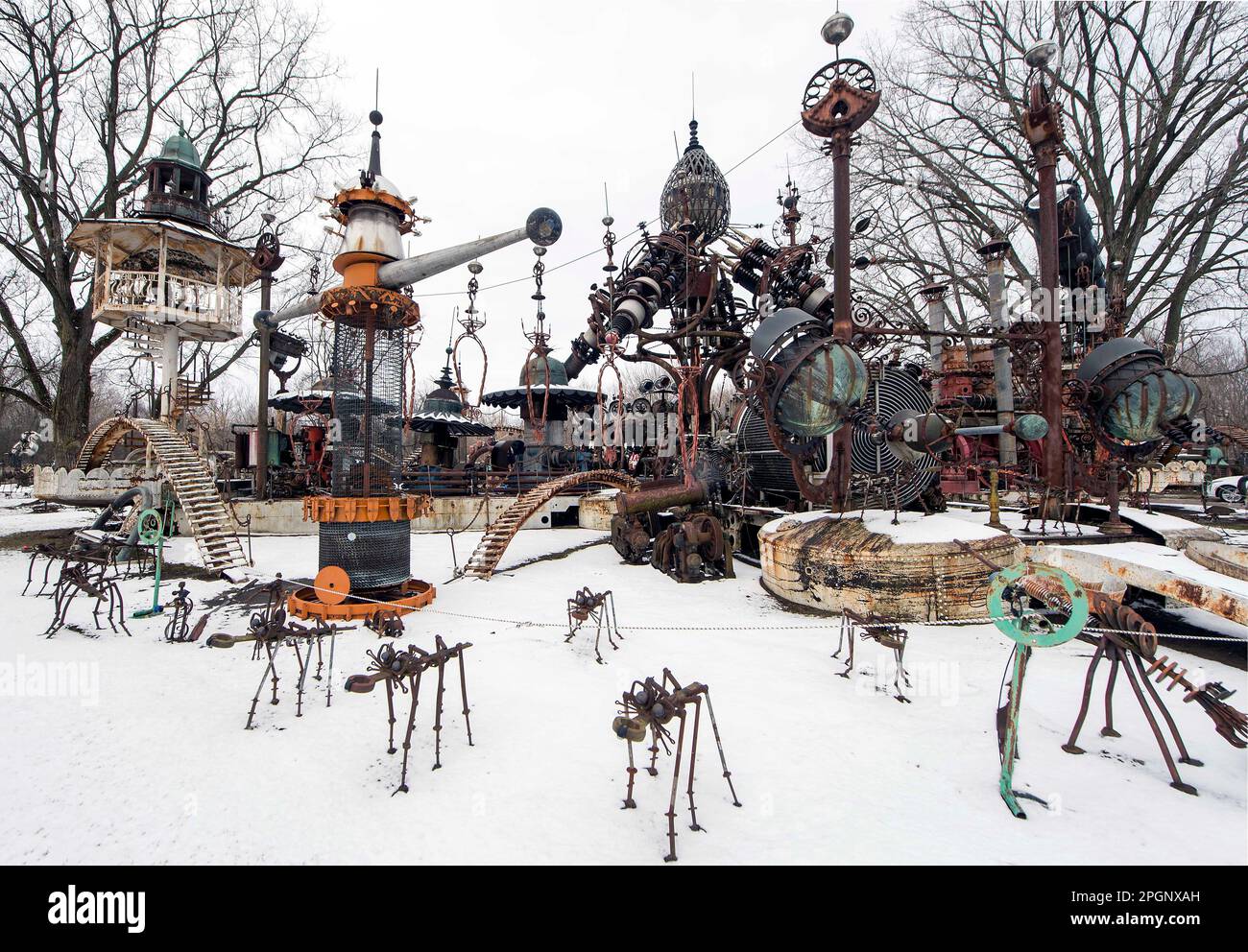 Sumpter, Wisconsin, USA. 23rd Mar, 2023. Constructed in the 1980's by