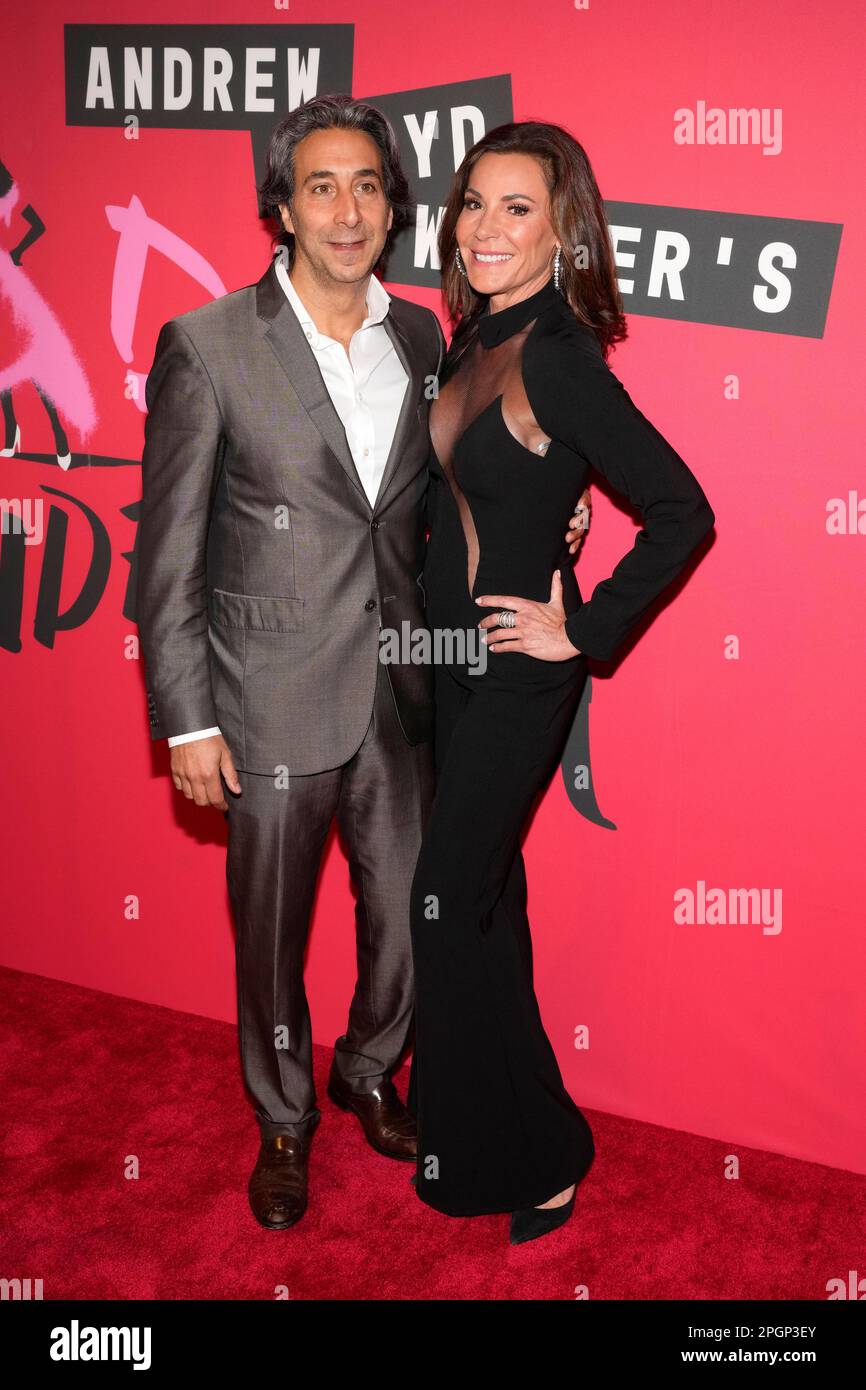 Jacques Azoulay and Luann de Lesseps attend the “Bad Cinderella