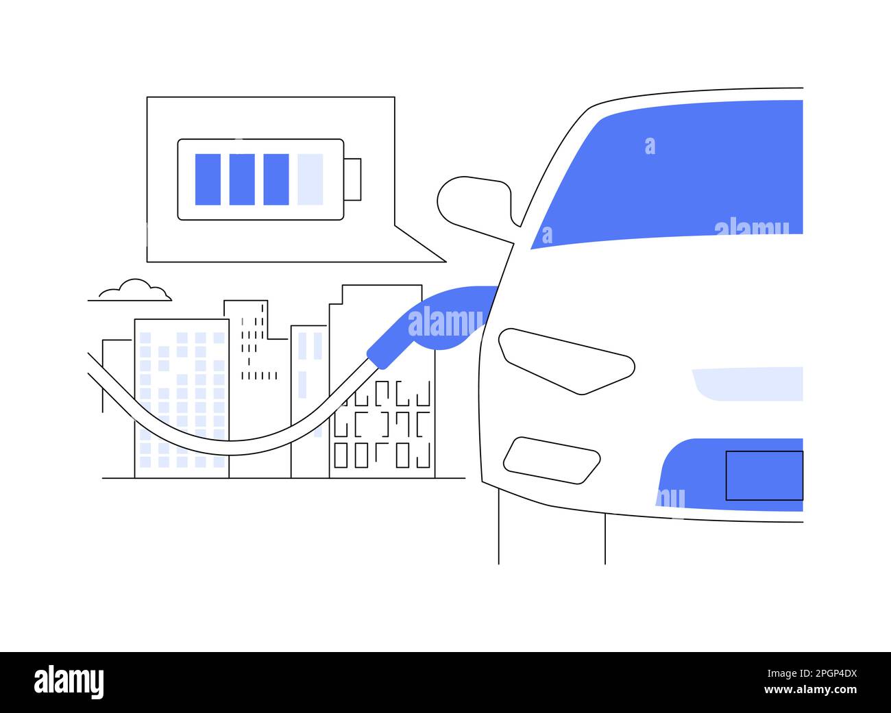 Car charging stations abstract concept vector illustration Stock Vector Image & Art Alamy