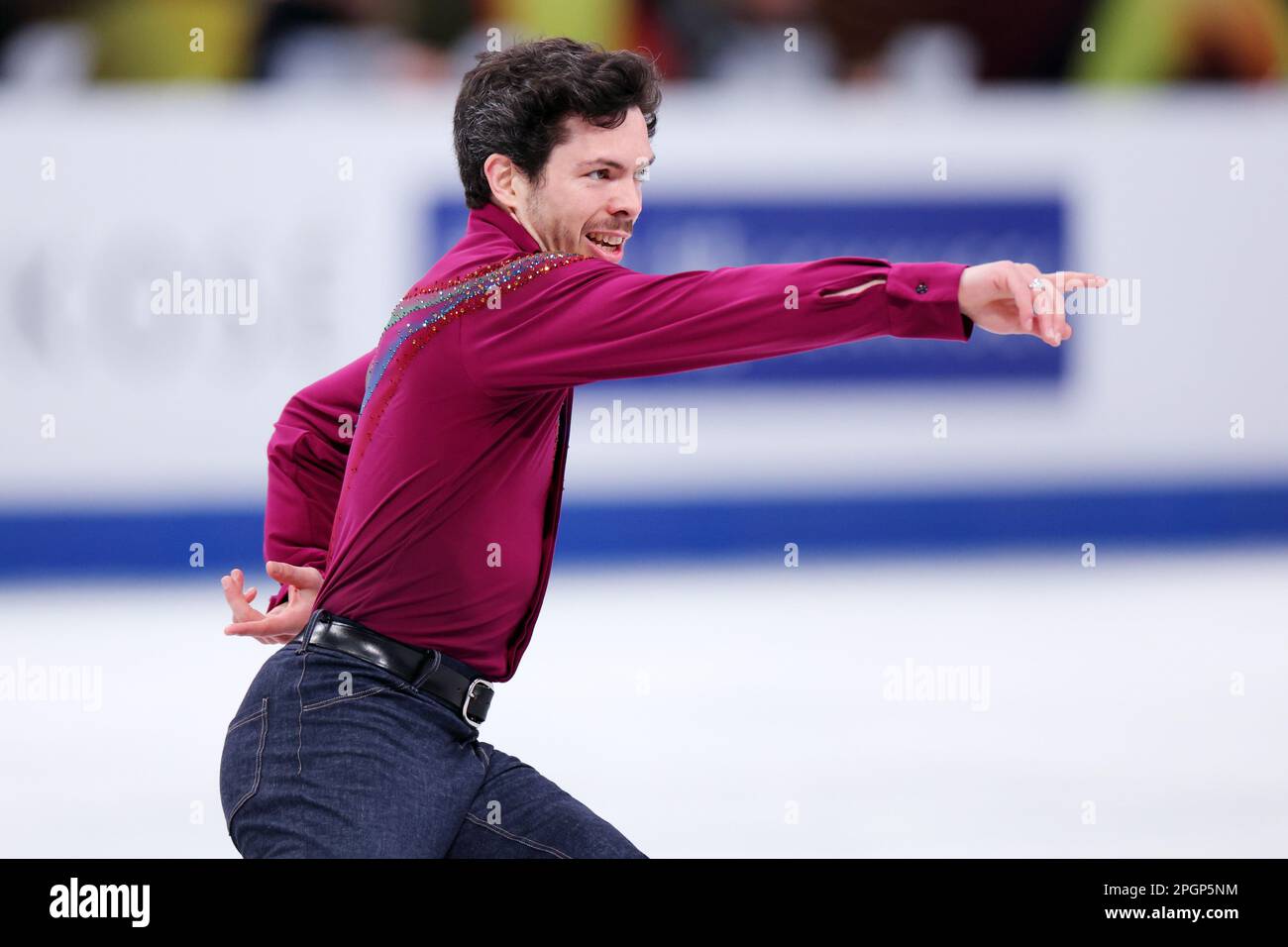 Saitama, Japan. 23rd Mar, 2023. Keegan Messing (CAN) Figure Skating