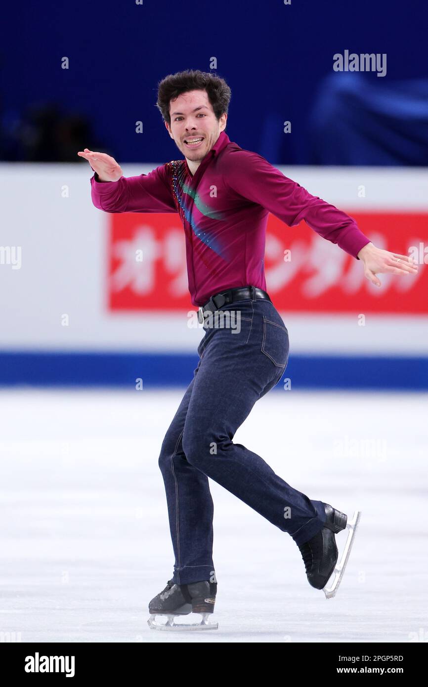 Saitama, Japan. 23rd Mar, 2023. Keegan Messing (CAN) Figure Skating