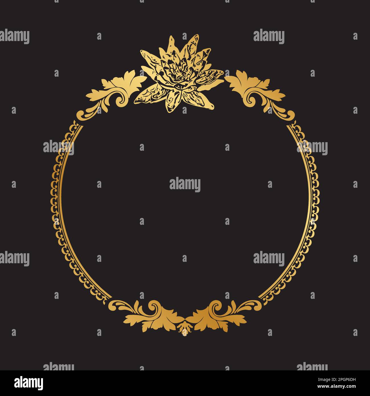 frame with flowers Stock Vector Image & Art - Alamy