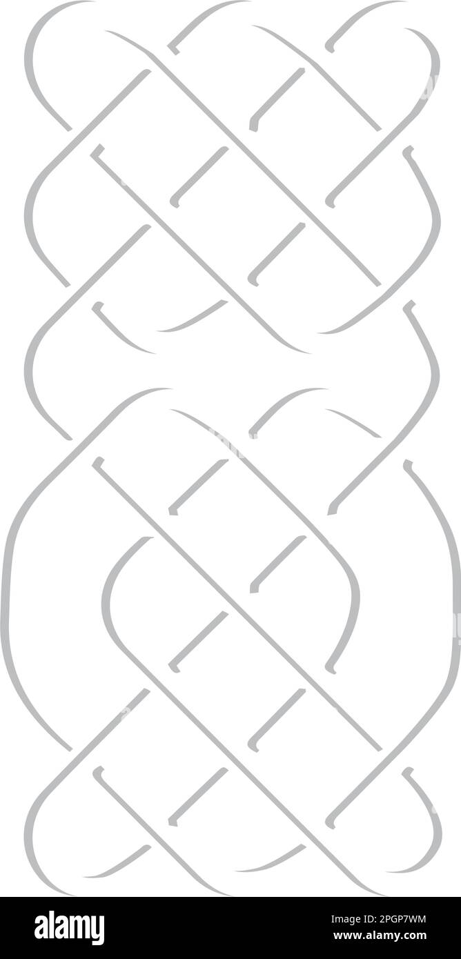 Traditional scottish rope knot Stock Vector Images - Alamy