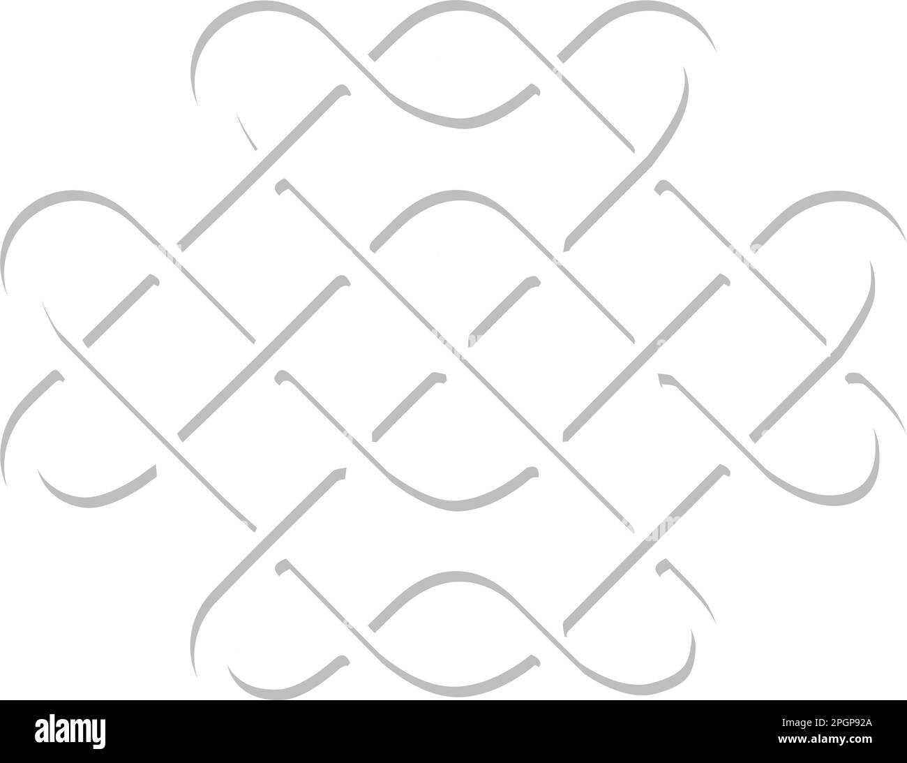 Celtic nordic knot frame Stock Vector Images Alamy