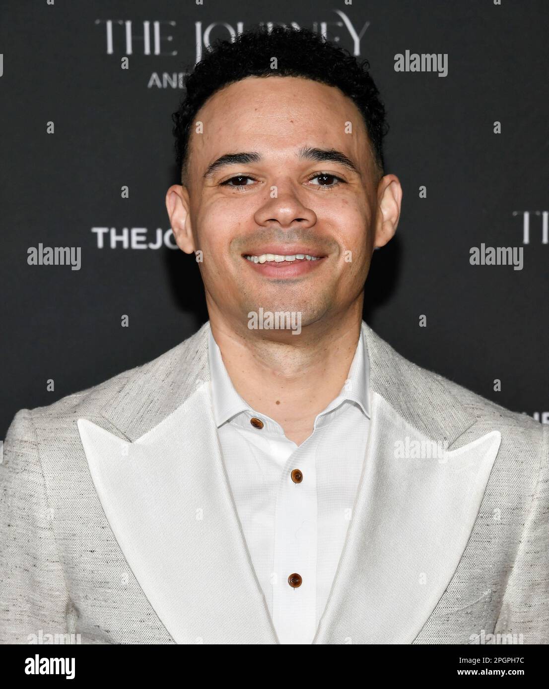 Tauren Wells attends the premiere "The Journey: A Music Special From