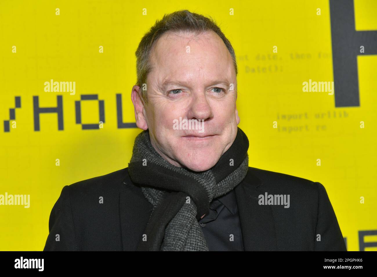 Kiefer Sutherland attends Paramount+'s "Rabbit Hole" New York screening