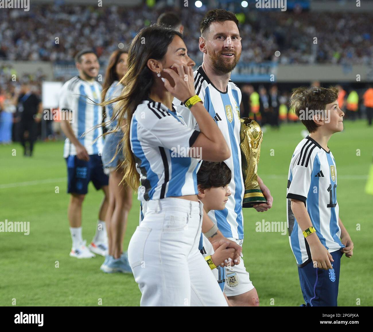 Buenos Aires Argentina 23th Mar 2023 Lionel Messi Of Argentina His 