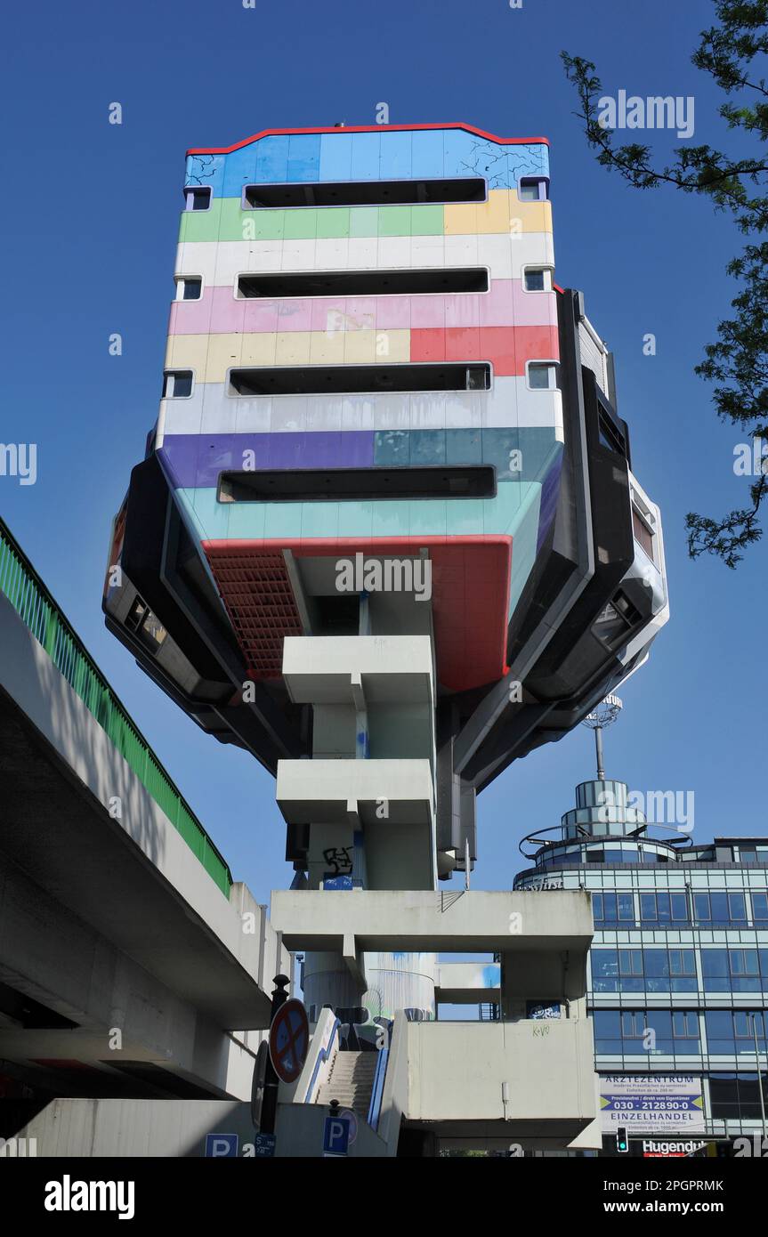 Bierpinsel, Schlossstrasse, Steglitz, Berlin, Germany Stock Photo