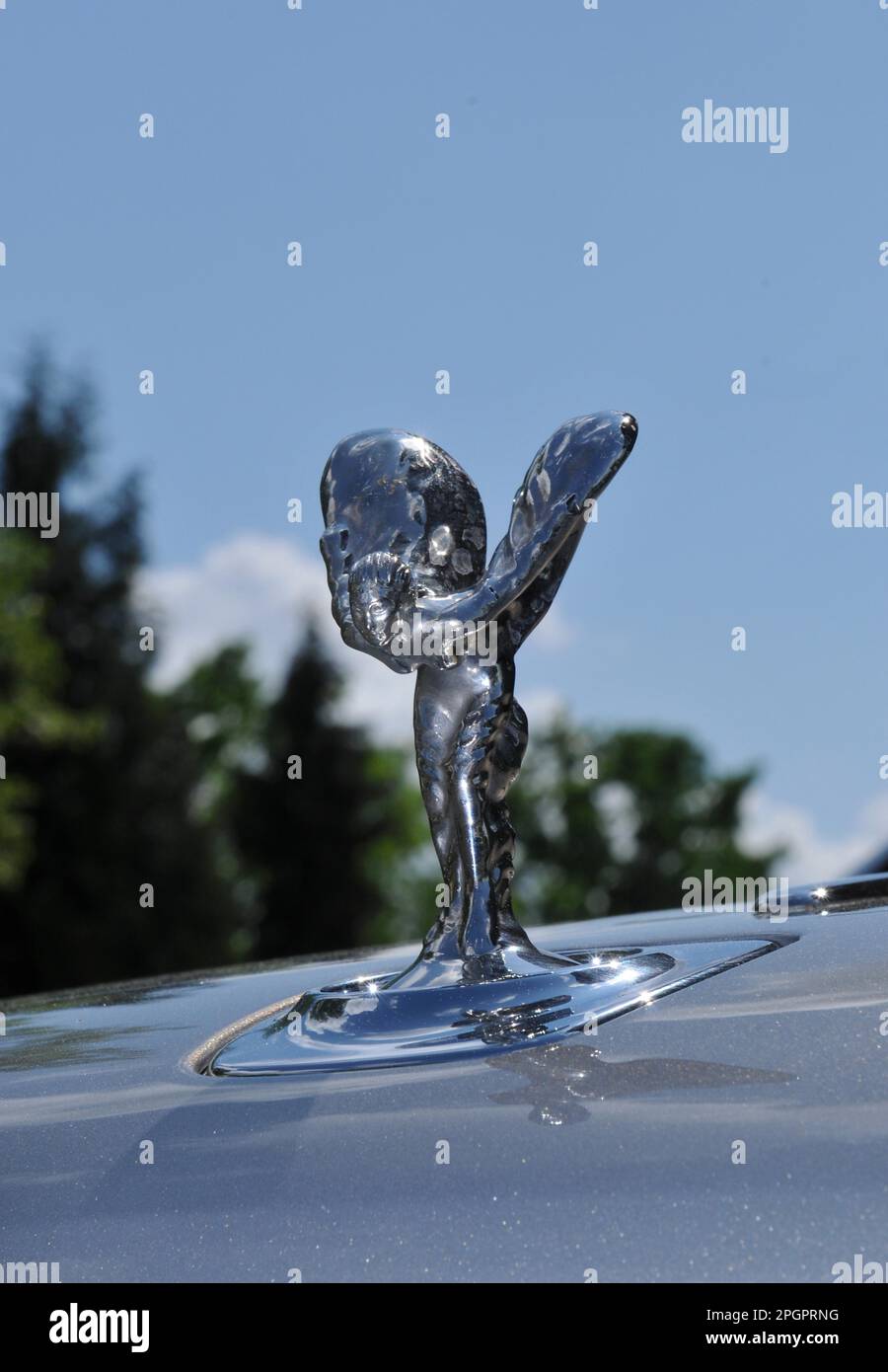 Rolls-Royce radiator figurine, Spirit of Ecstasy, Berlin, Germany Stock ...