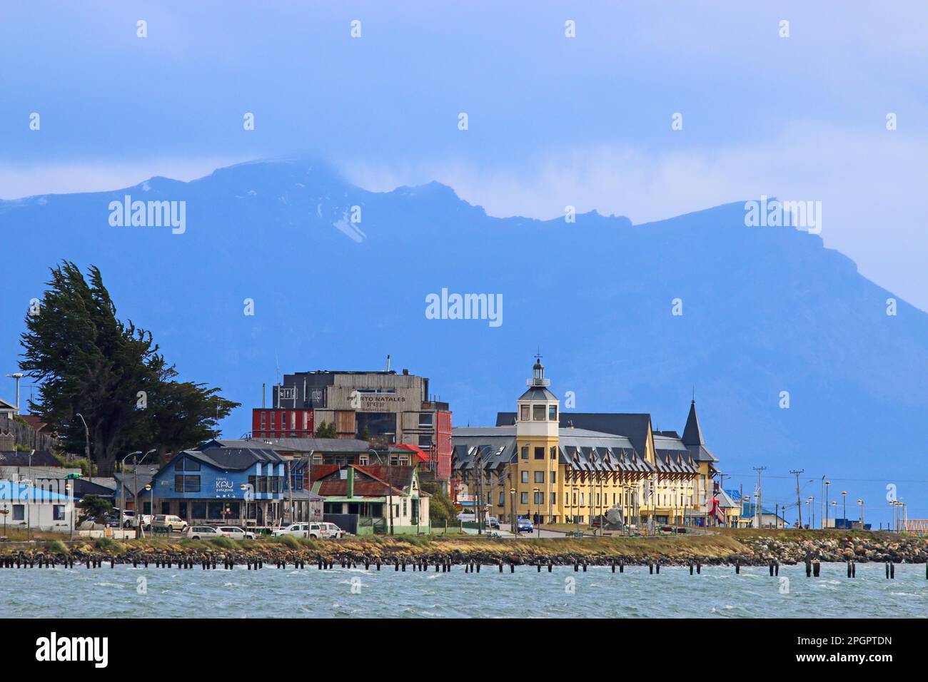 Puerto Natales, Chile Stock Photo