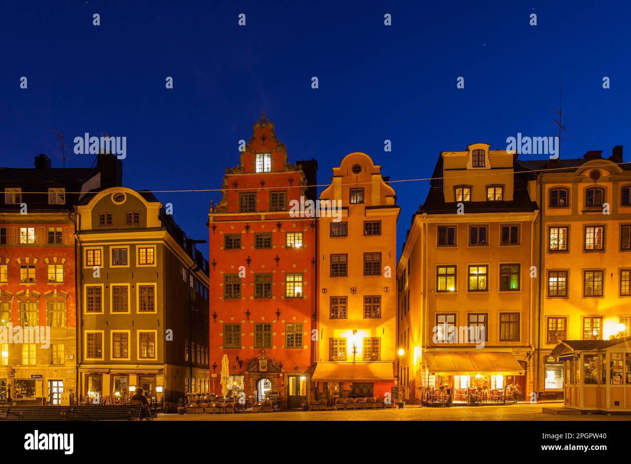 Stor Torget, Gamla Stan, Stockholm, Sweden Stock Photo