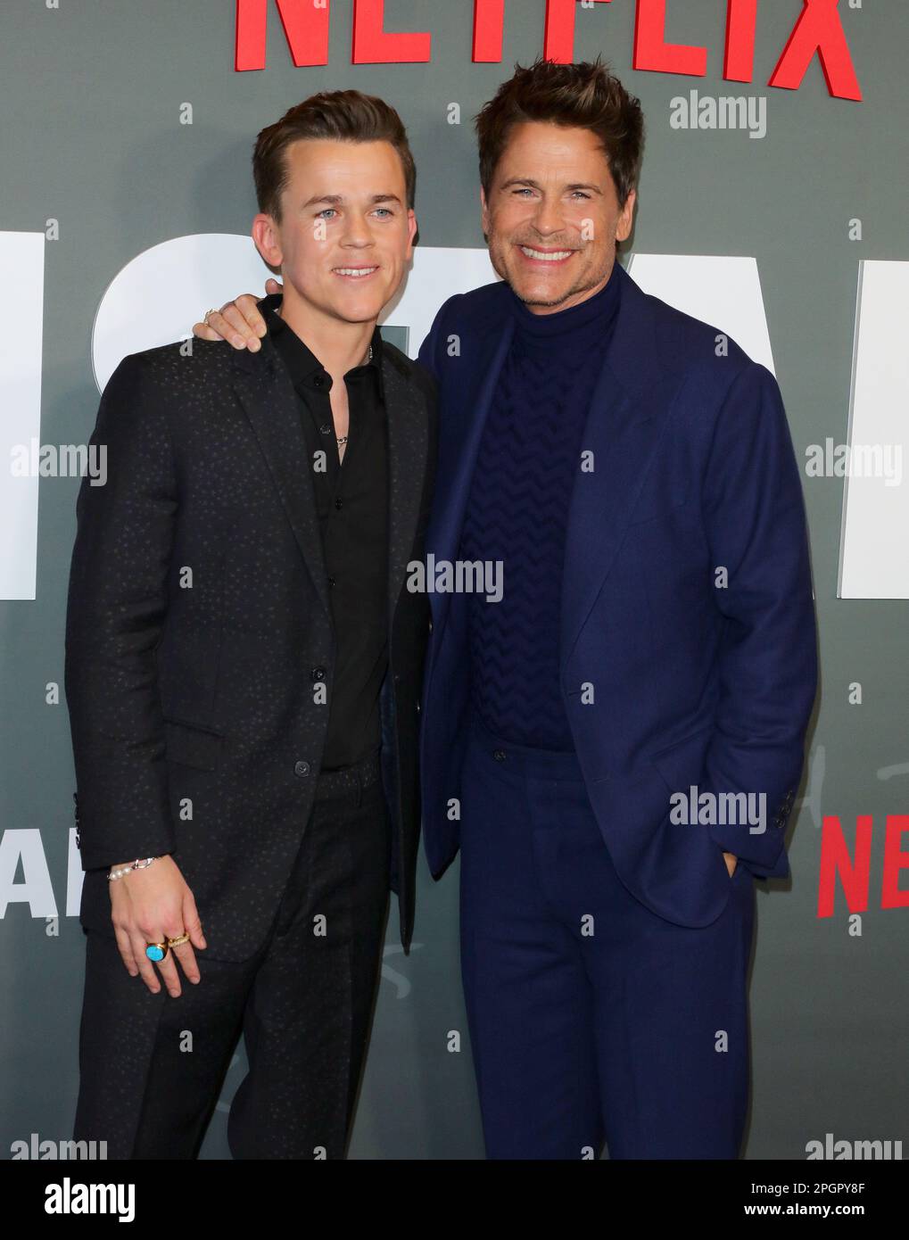 Hollywood, USA. 23rd Mar, 2023. Rob Lowe, John Owen Lowe arrives at