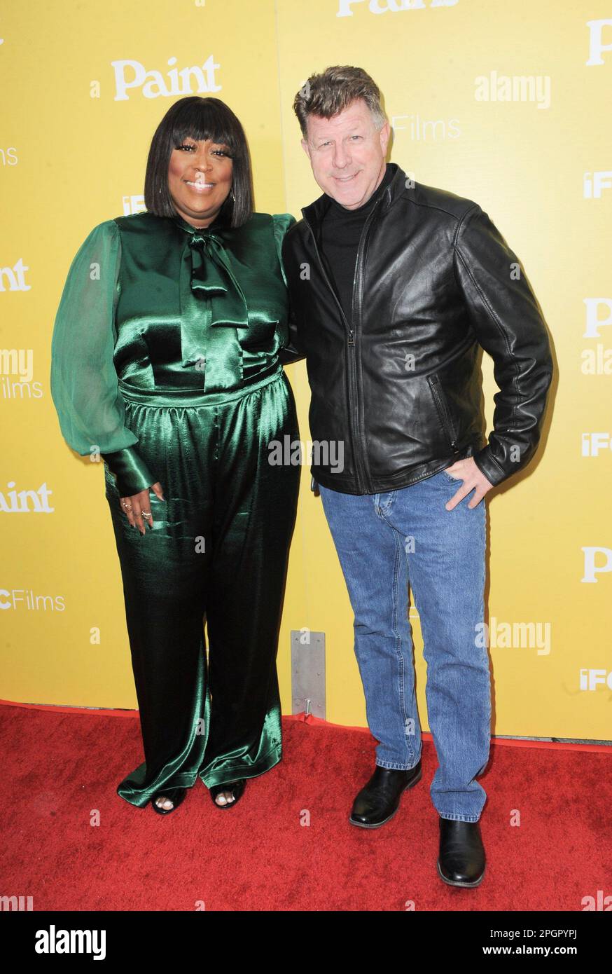 Los Angeles, CA. 23rd Mar, 2023. Loni Love, husband at arrivals for