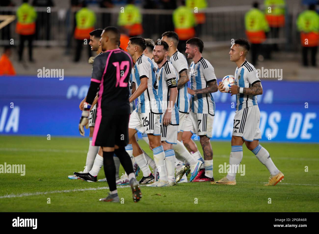 Buenos Aires, Argentina. 23rd Mar, 2023. Soccer: Internationals