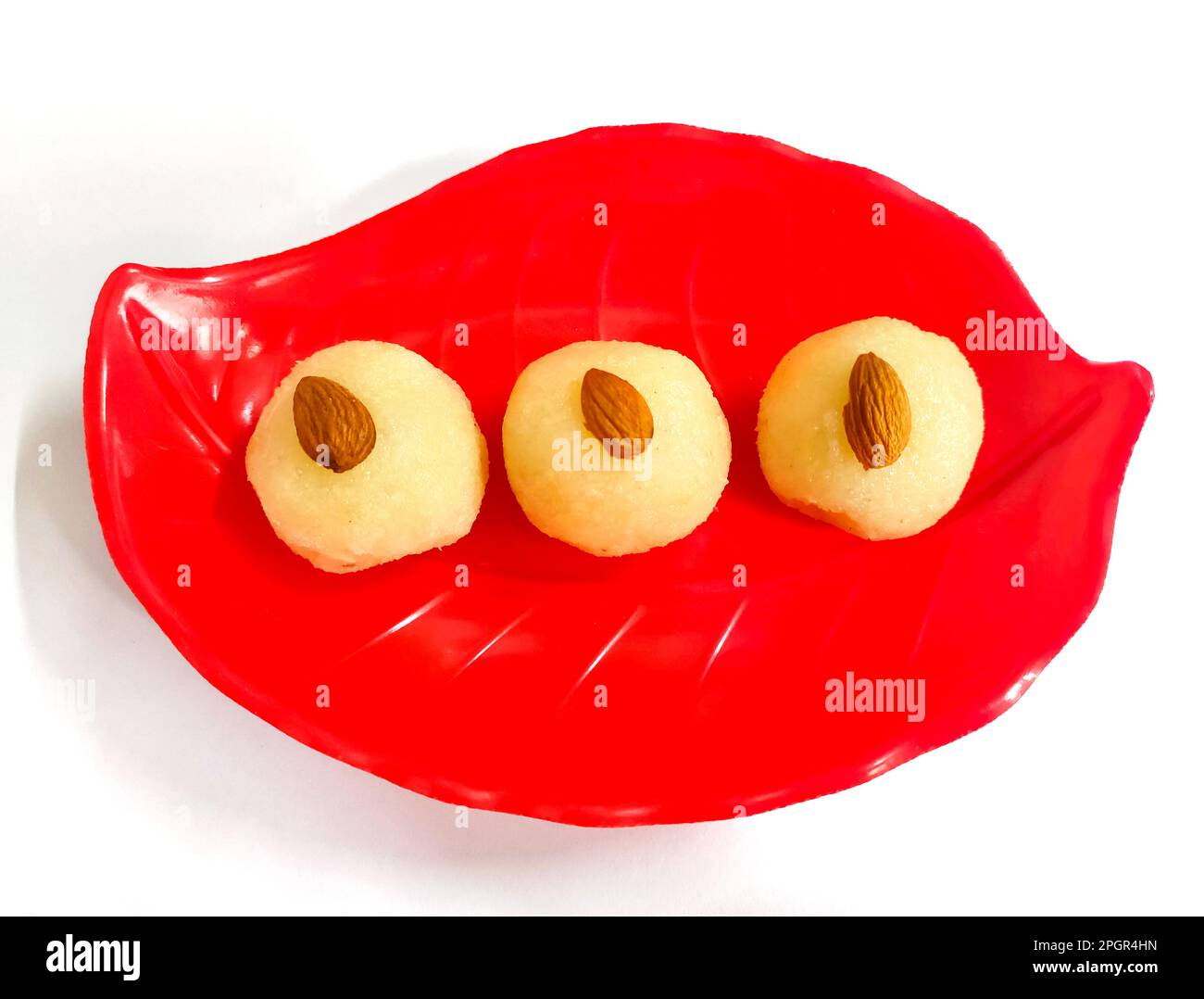 A Coconut Sweet Laddo OR Nariyal Laddu a Popular Festival food from