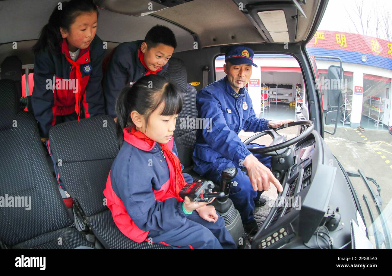 HUZHOU, CHINA - MARCH 24, 2023 - Fire comprehensive emergency rescue ...