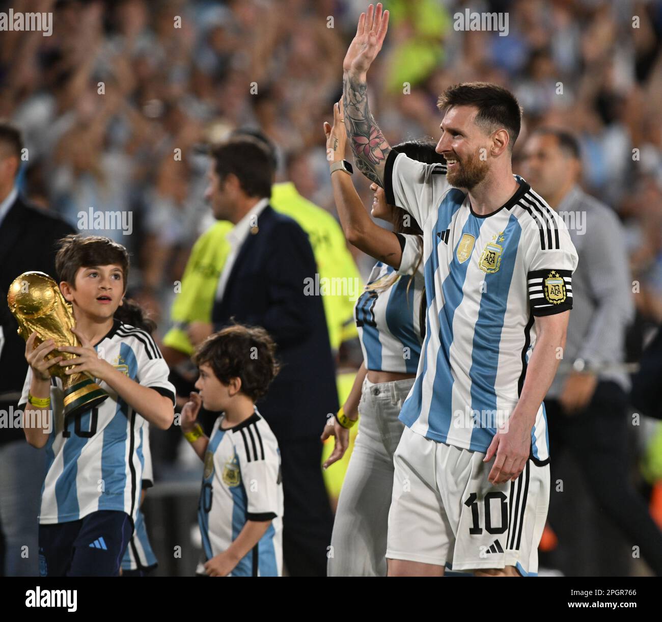 23rd March 2023: Belgrano, Buenos Aires, Argentina: International football friendly, Argentina