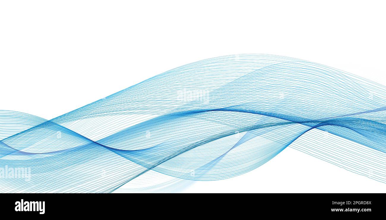 Abstract banner background with flowing lines design Stock Vector Image ...