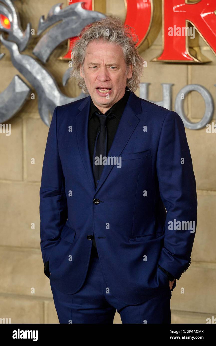 London, UK . 23 March, 2023 . Dexter Fletcher pictured at the UK