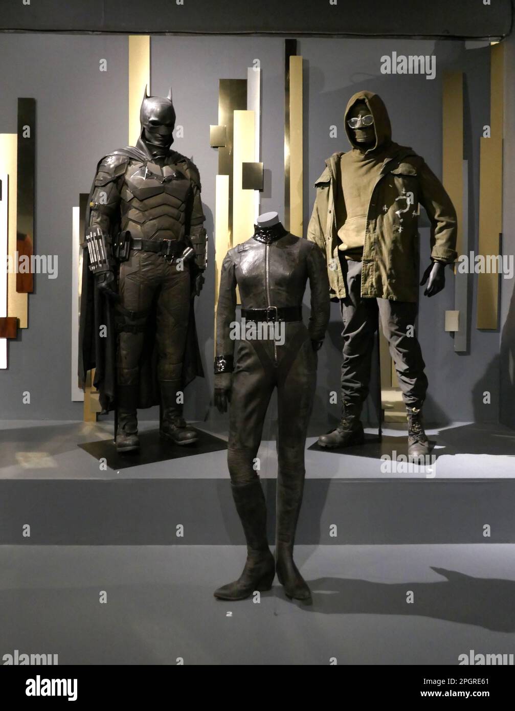 Los Angeles, California, USA 23rd March 2023 Robert Pattinson's The Batman  Costume at Art of the Costume Design in Film Exhibition at The Fashion  Institute of Design Merchandising (FIDM) in Downtown LA