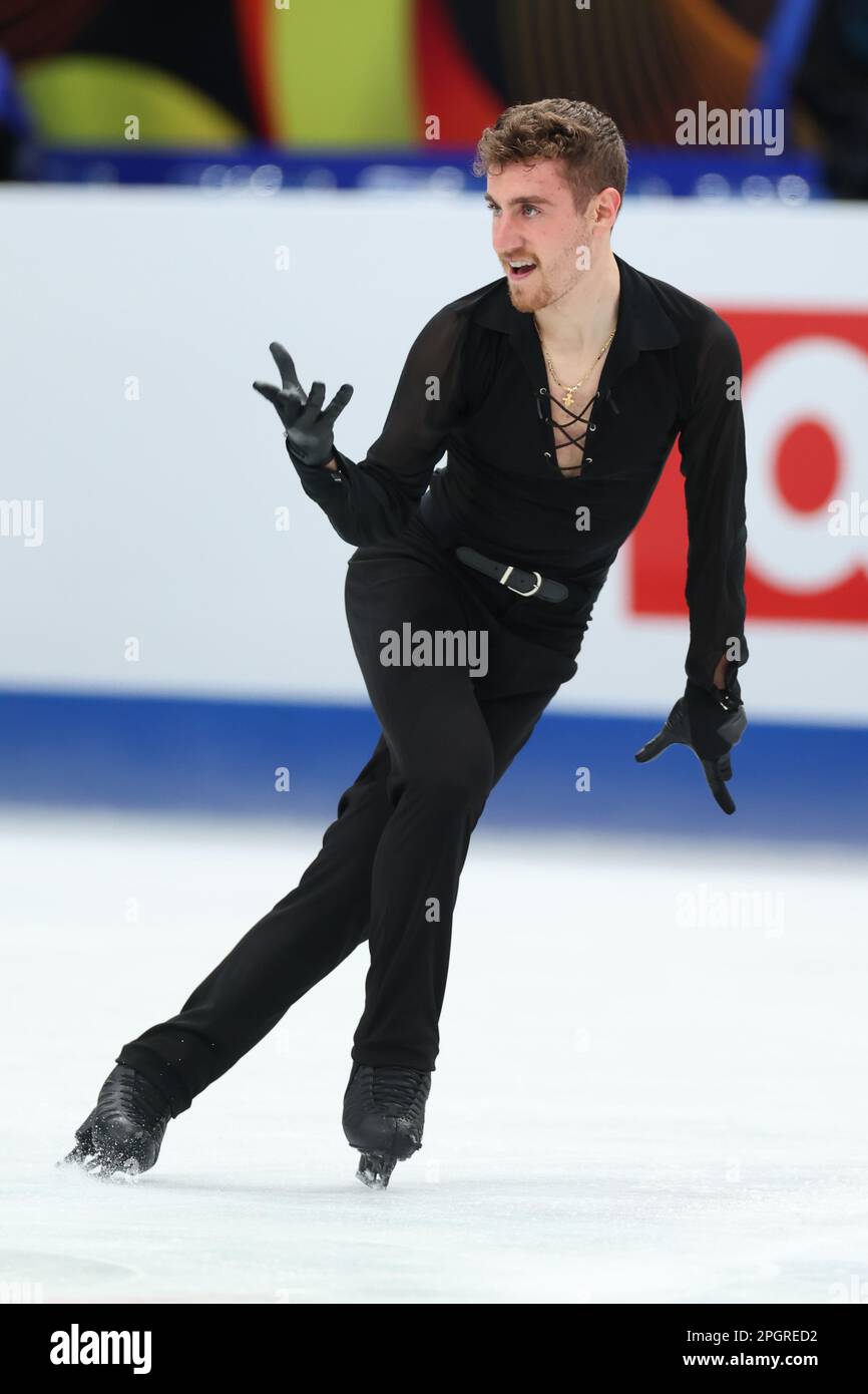 Saitama, Japan. 23rd Mar, 2023. Matteo Rizzo (ITA) Figure Skating ISU World Figure Skating