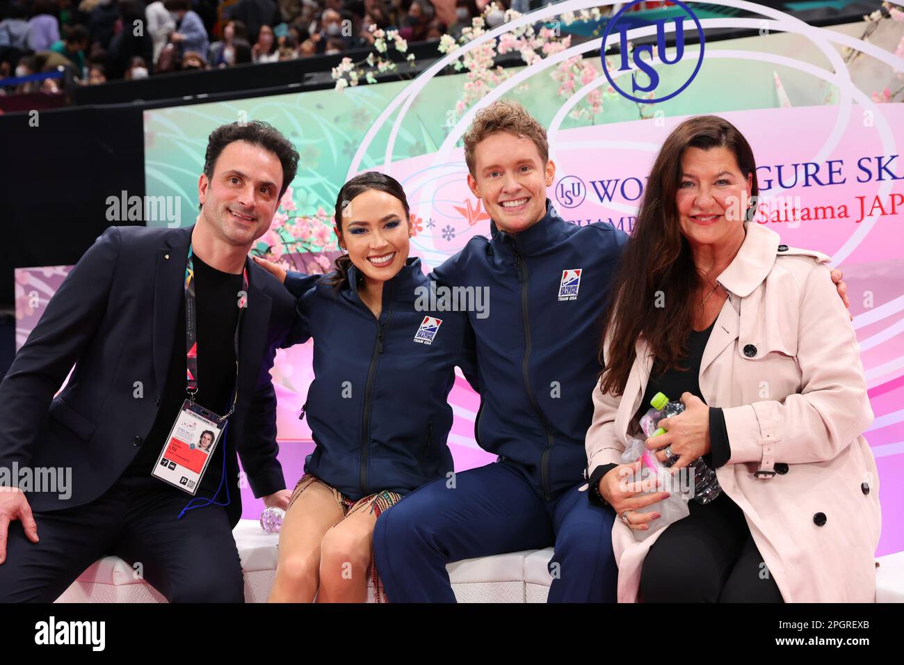 Saitama, Japan. 24th Mar, 2023. Madison Chock & Evan Bates (USA) Figure