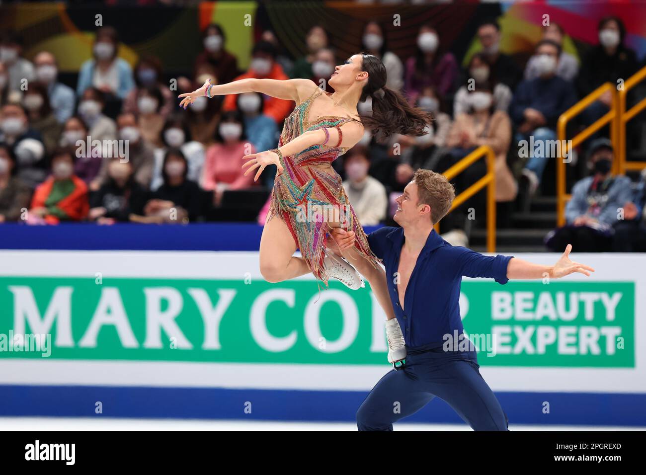 Saitama, Japan. 24th Mar, 2023. Madison Chock & Evan Bates (USA) Figure