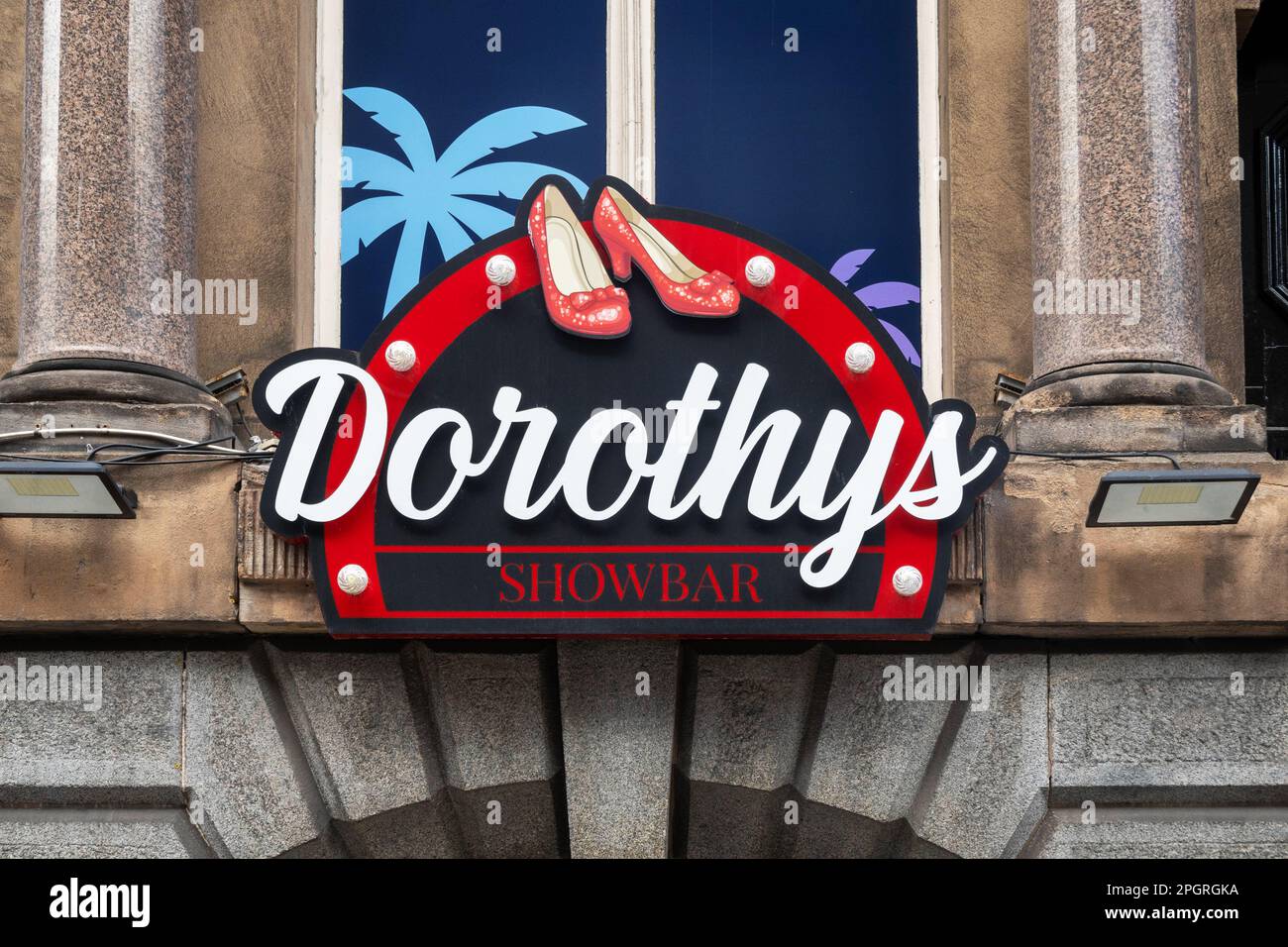 Dorothys, a late night Drag Club in Liverpool Stock Photo