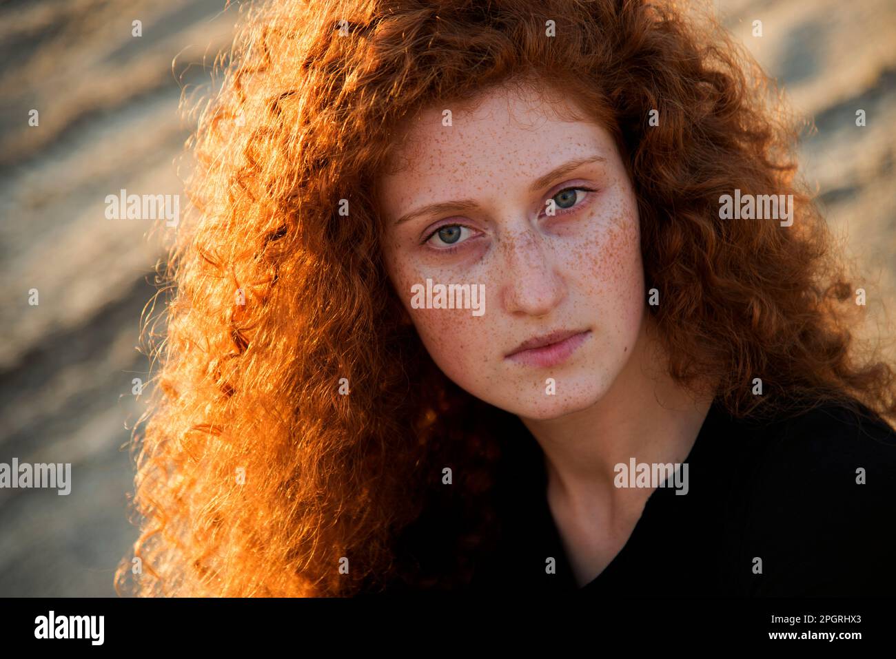 Red Hair Green Eyes Rare
