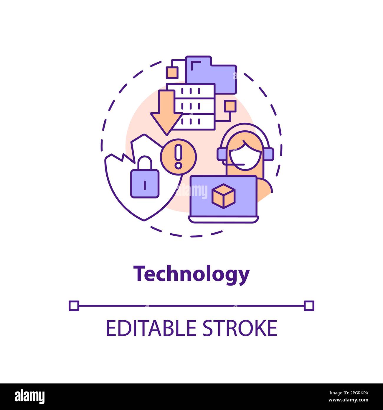 Disruption technology Stock Vector Images - Alamy