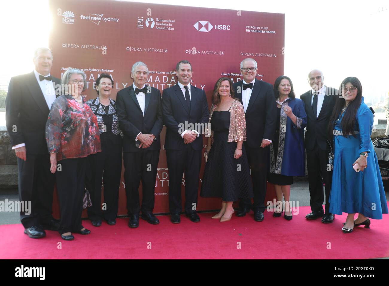 Sydney, Australia. 24th March 2023. Peter Leahy, Lee Leahy, Barbara