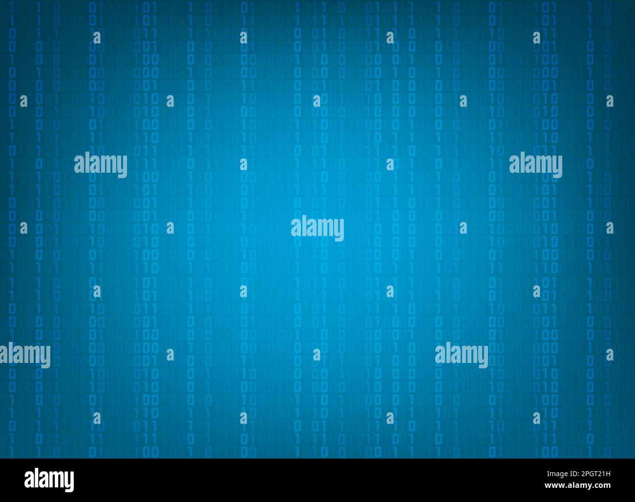 Blue binary code number futuristic background stock vector image art