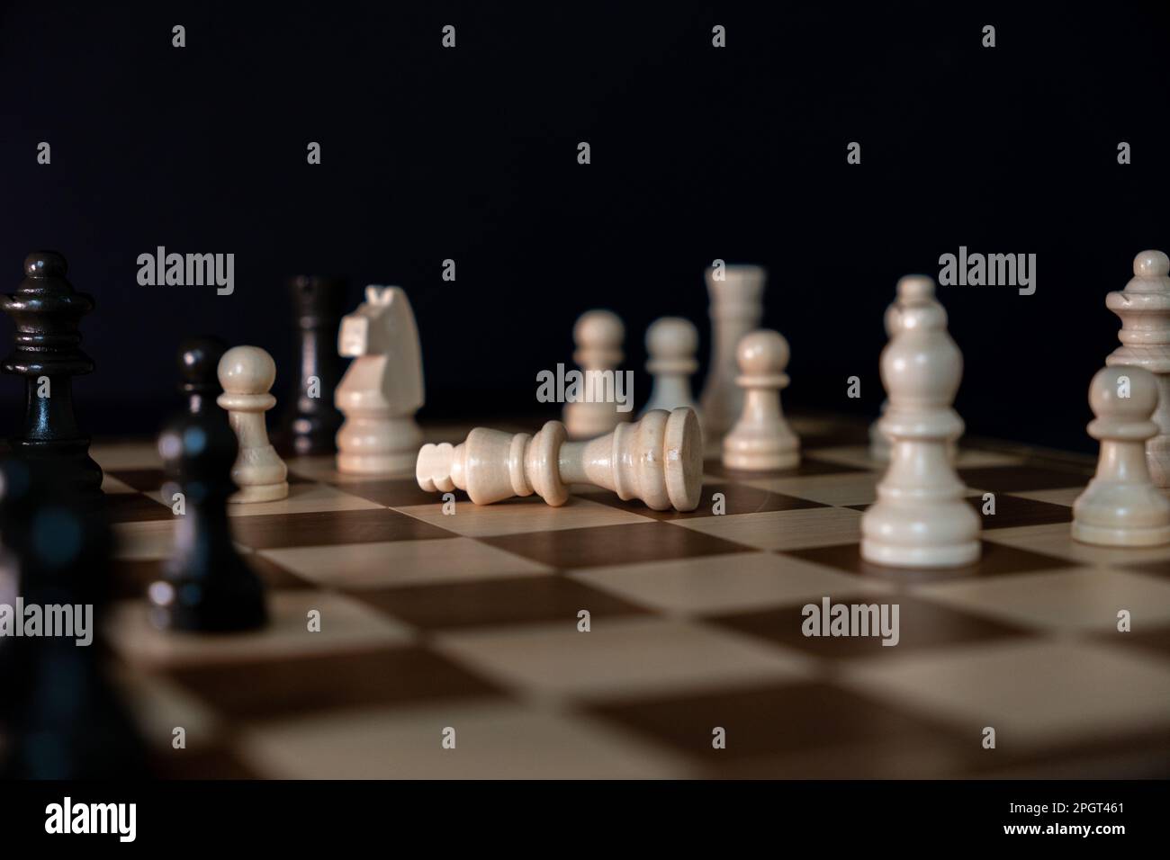 King chess piece Stock Photo - Alamy