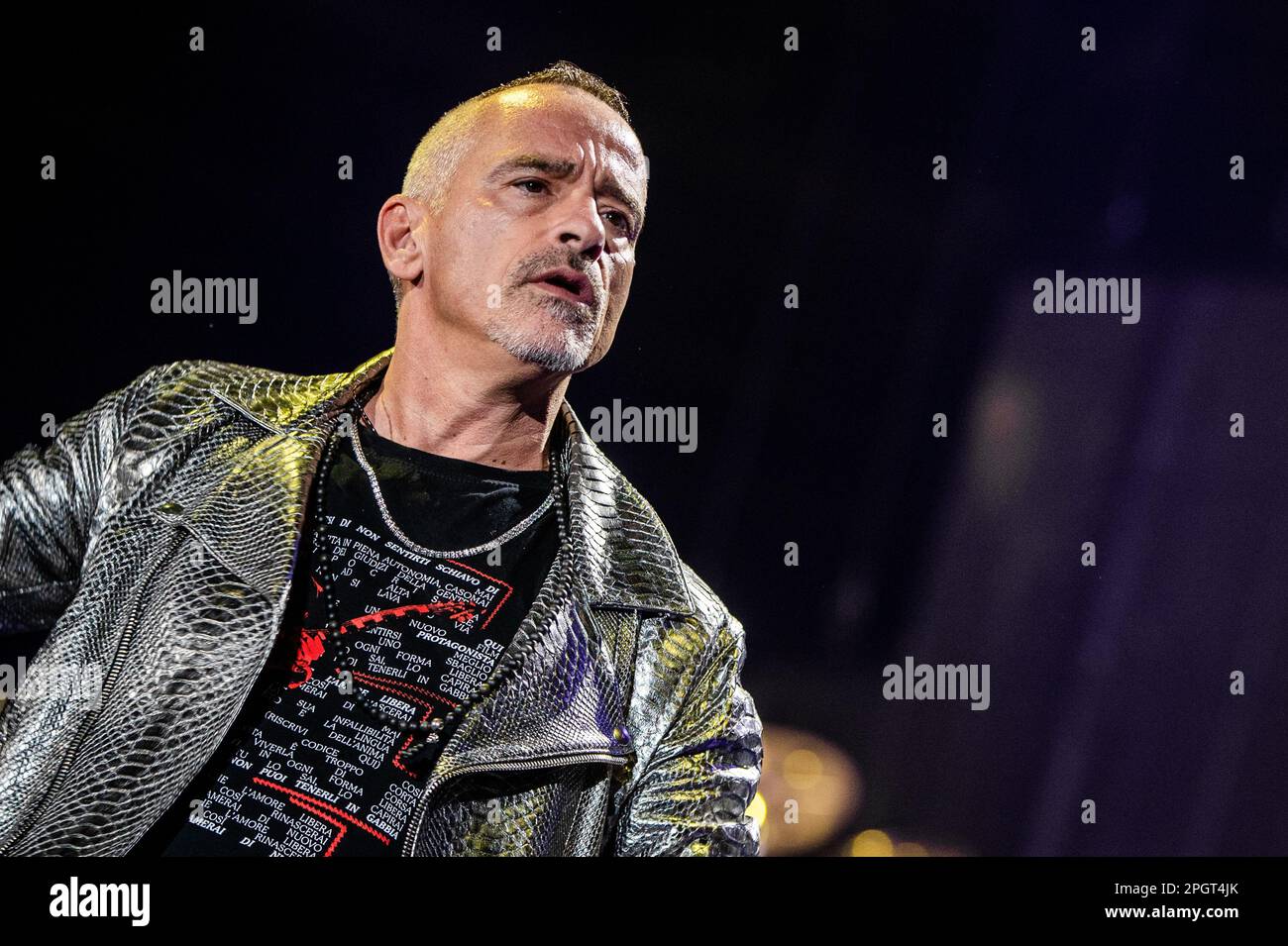 Stuttgart, Germany. 23rd Mar, 2023. The Italian singer Eros Ramazzotti