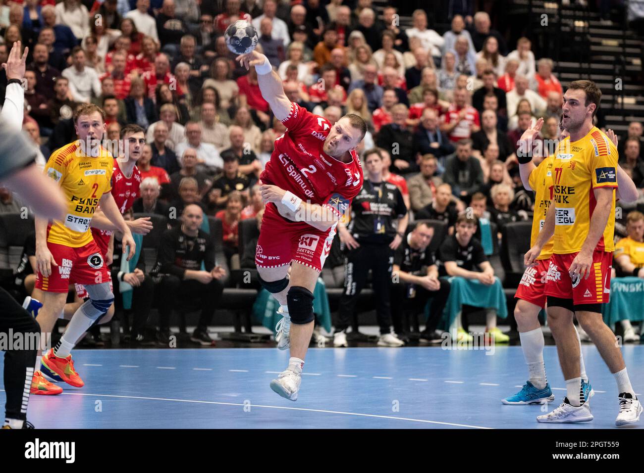 Denmark. 23rd Mar, 2023. Benjamin Jakobsen (2) of