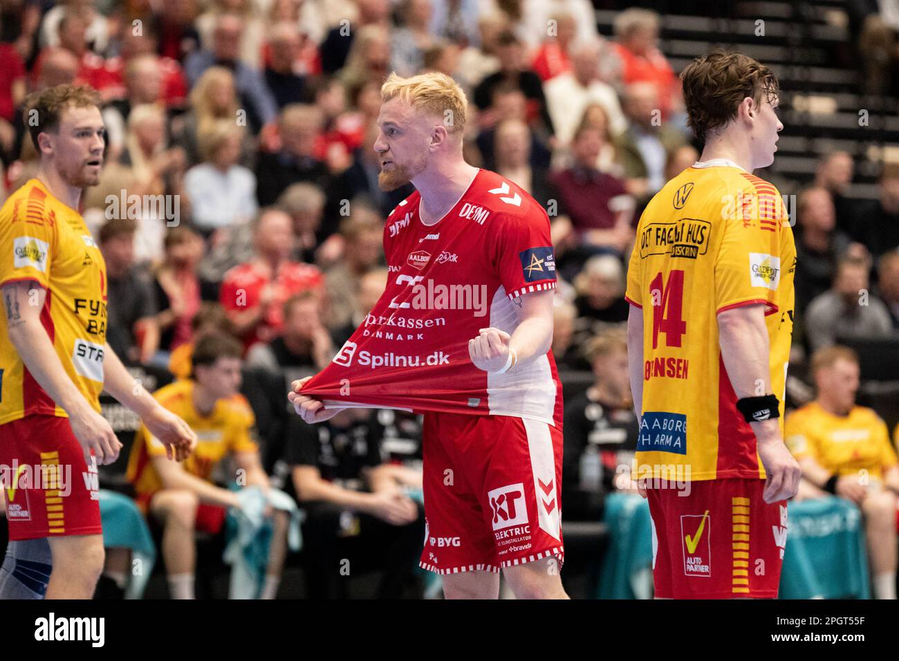 Denmark. 23rd Mar, 2023. Rene Antonsen (22) of