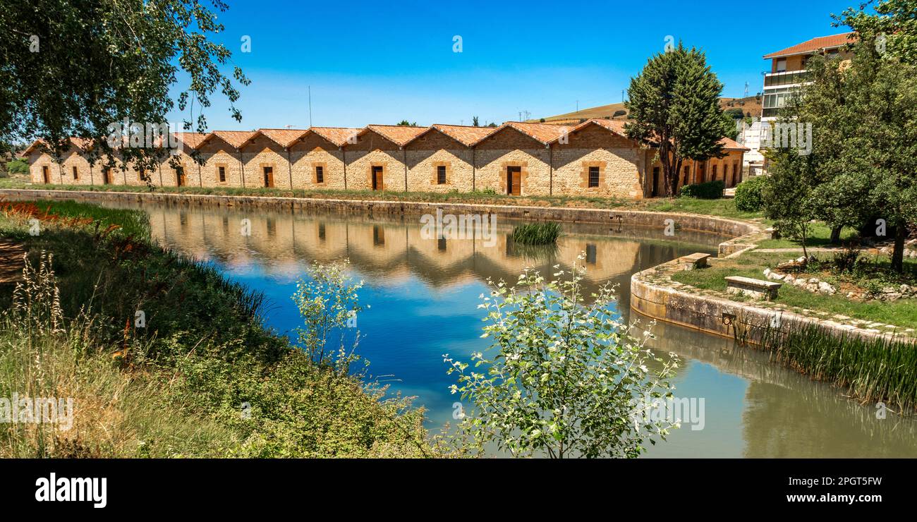 Canal Dock, Canal of Castile, Beginning Northern Branch, 1819th