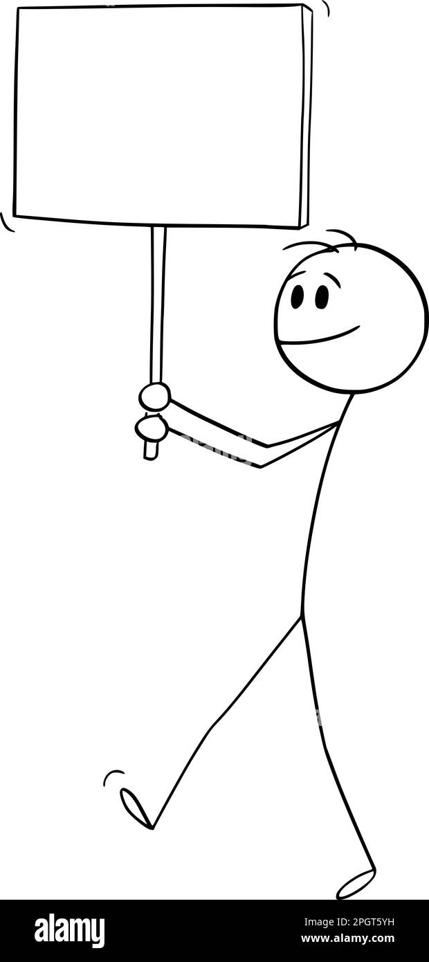 Stick Man Stick Figure Holding Blank Sign Stock Illustrations – 195 Stick  Man Stick Figure Holding Blank Sign Stock Illustrations, Vectors & Clipart  - Dreamstime