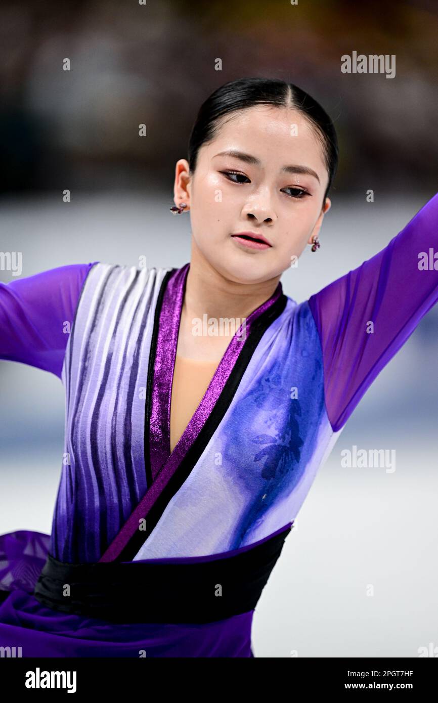 Rinka WATANABE (JPN), during Women Free Skating, at the ISU World