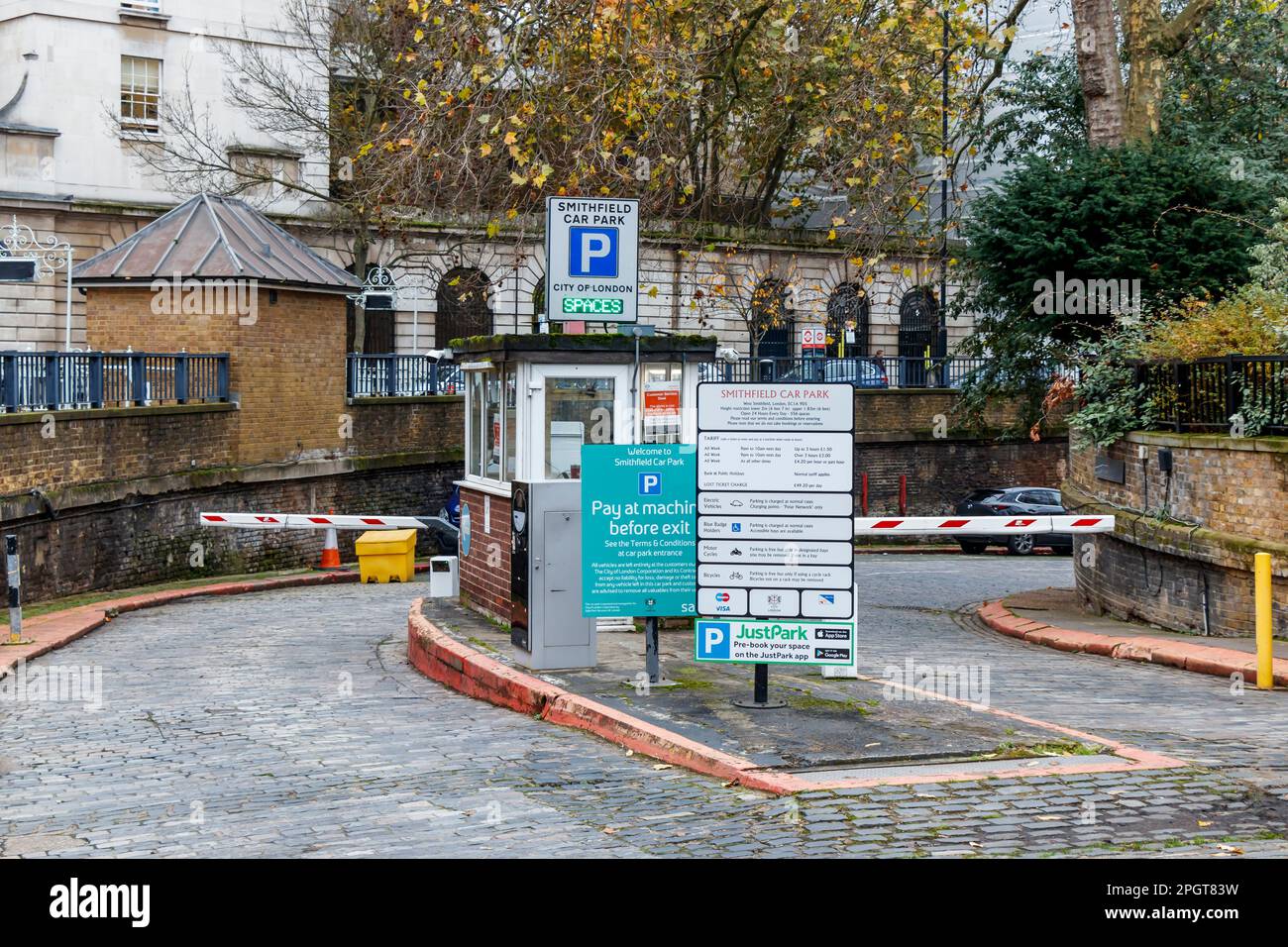 Smithfield Car Park, an underground parking facility in the St