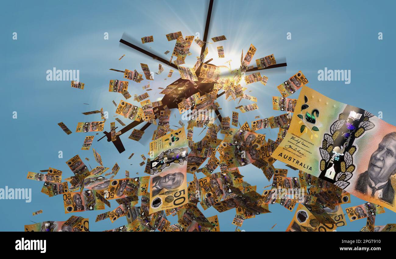 Australia Dollar Banknotes Helicopter Money Dropping Australian AUD 50 australia-dollar-banknotes-helicopter-money-dropping-australian-aud-50
