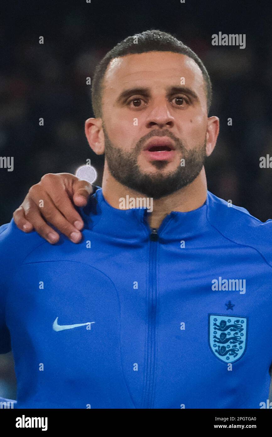 England's defender Kyle Walker (Manchester City) during European