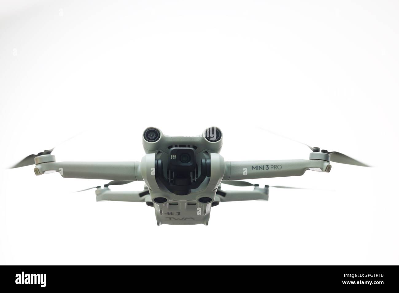 DJI Mini 3 Pro Drone  Picture by Antony Thompson - Thousand Word Media, NO SALES, NO SYNDICATION. Contact for more information mob: 07775556610 web: w Stock Photo