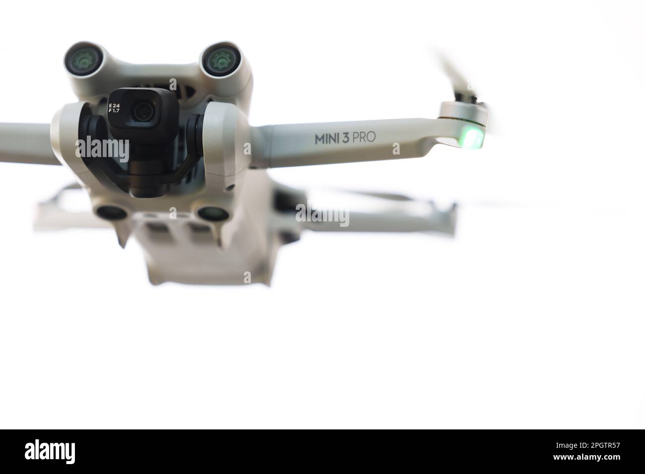 DJI Mini 3 Pro Drone  Picture by Antony Thompson - Thousand Word Media, NO SALES, NO SYNDICATION. Contact for more information mob: 07775556610 web: w Stock Photo