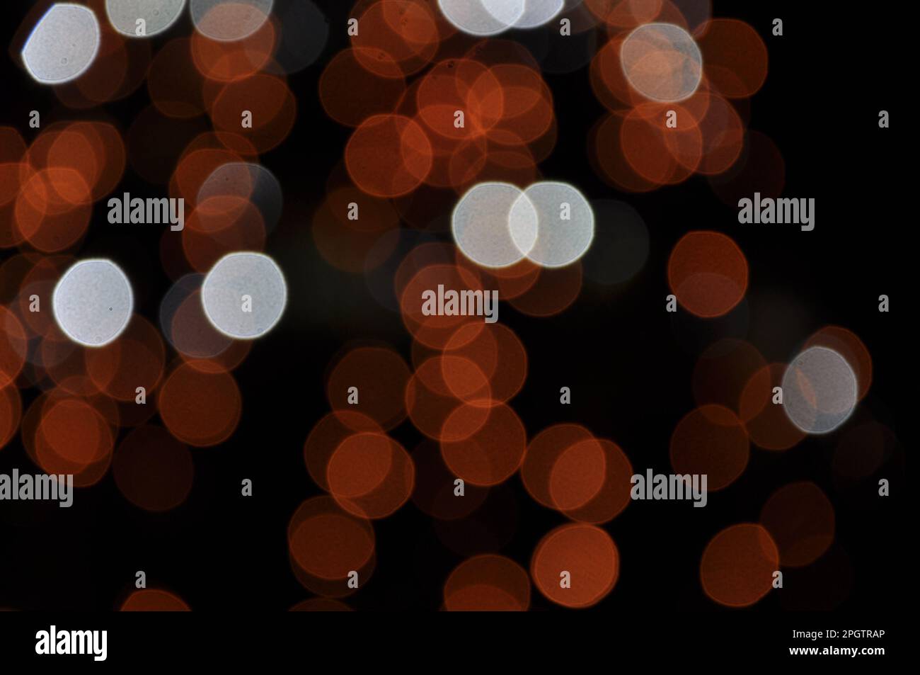 Bokeh Photography of orange Lights. Orange and White Bokeh Lights Stock ...